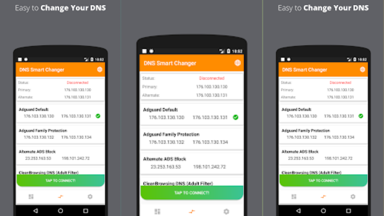 DNS Changer - Web Filter screenshot 1