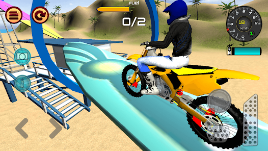 Motocross Beach Jumping 2 screenshot 5