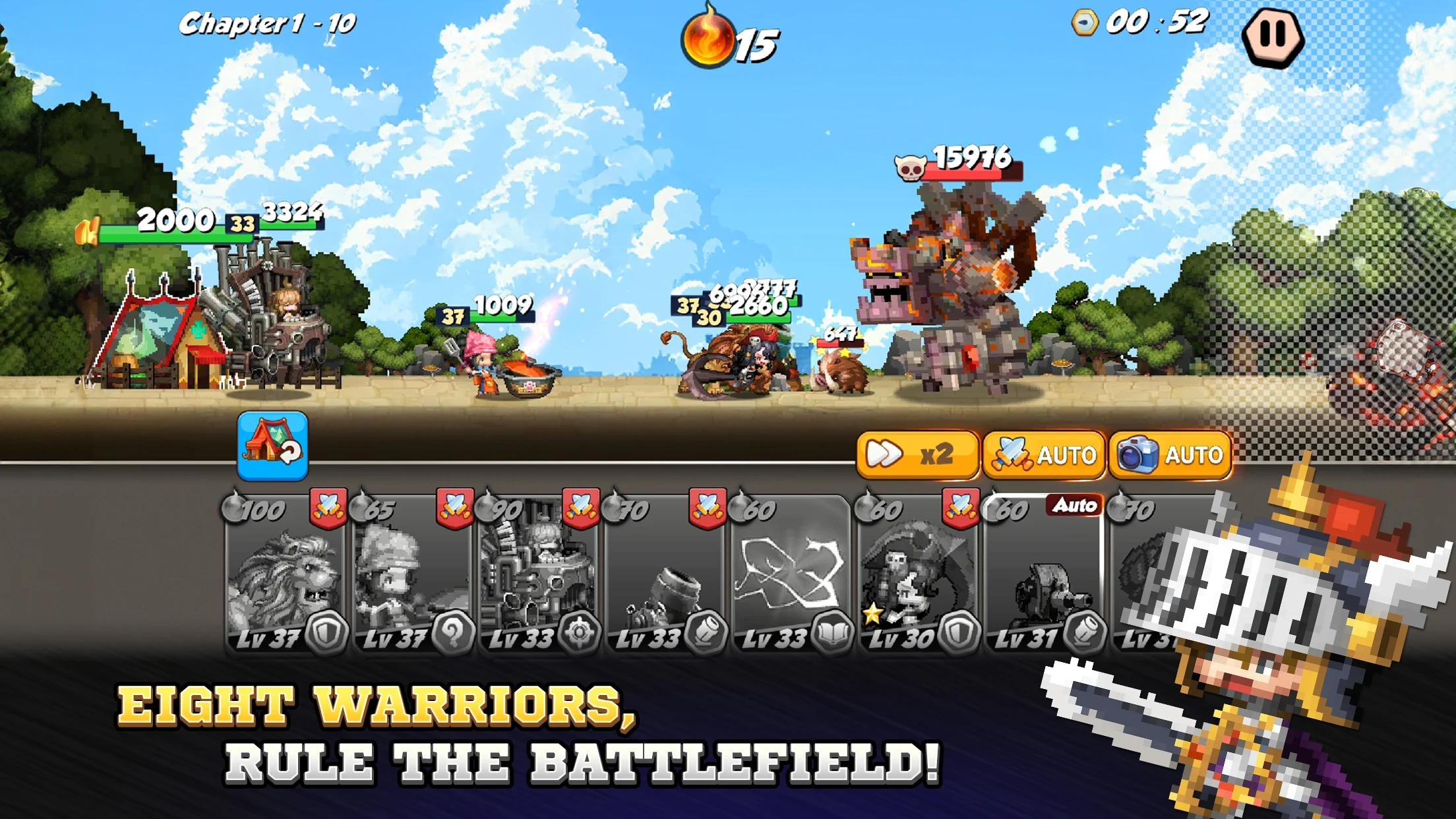Eight! Warriors screenshot 5