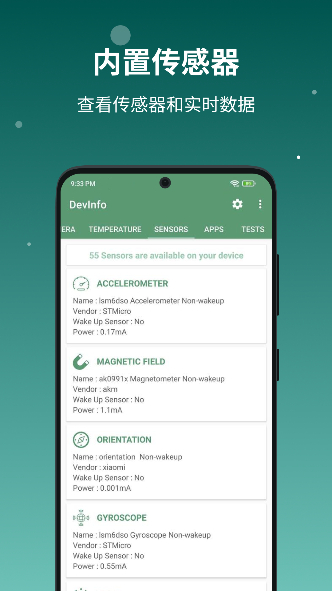 Device Info: View phone info screenshot 4