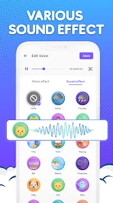 Voice Changer by Sound Effects screenshot 3