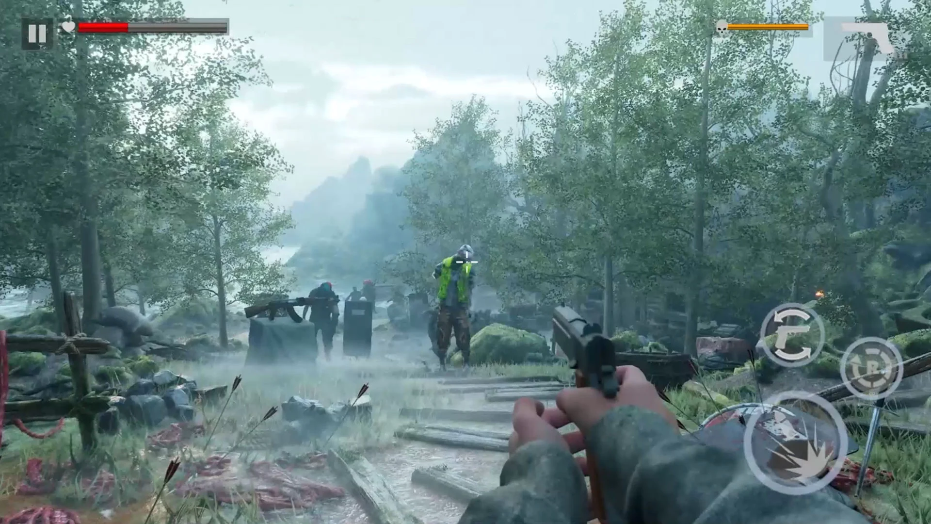 Fire Apocalypse: Zombie Games screenshot 2