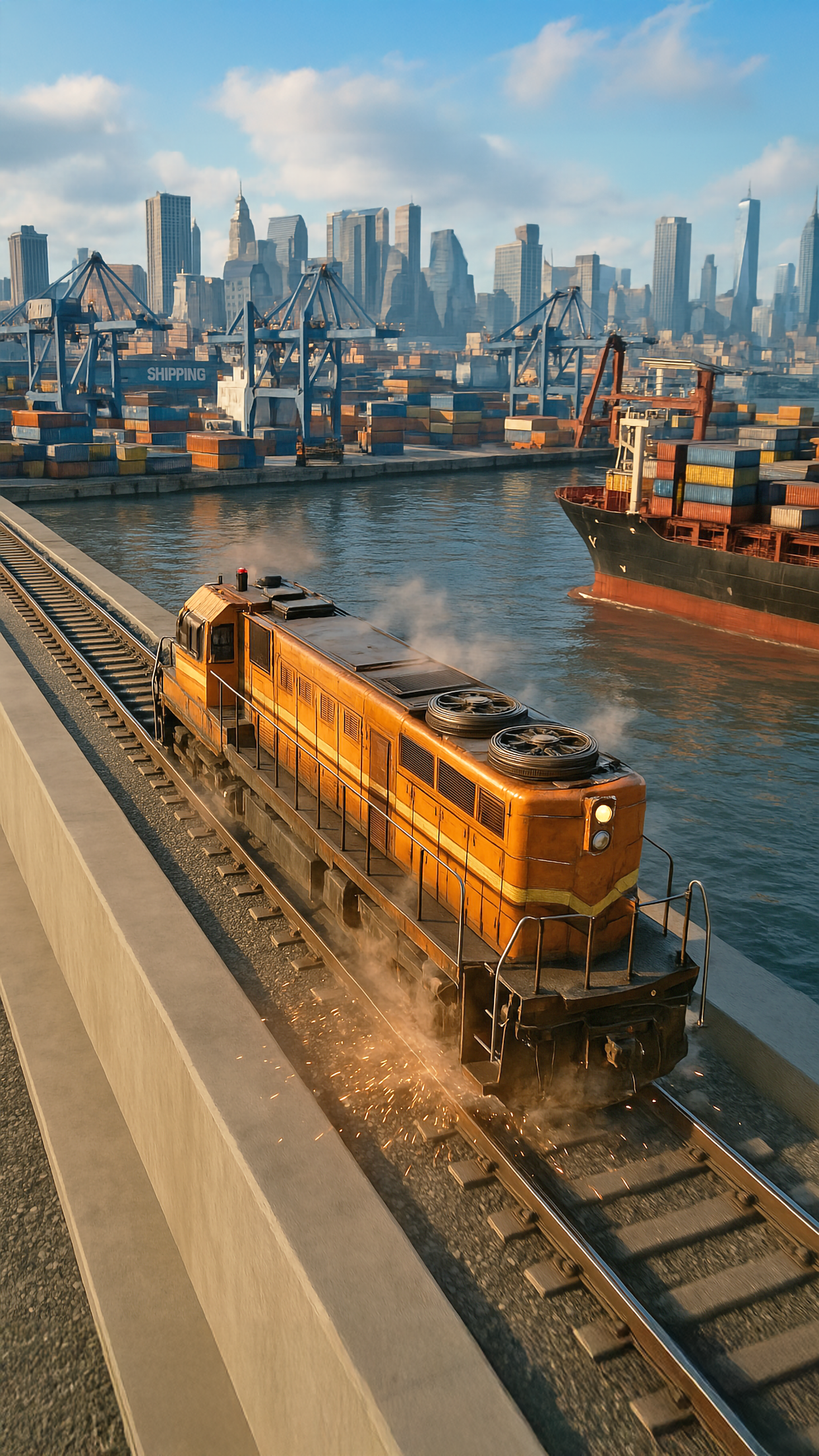 Train Ramp Jumping screenshot 4