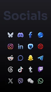 Mercury Icon Pack screenshot 2