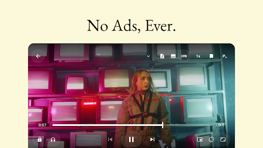 Material Player: Video & Music screenshot 1