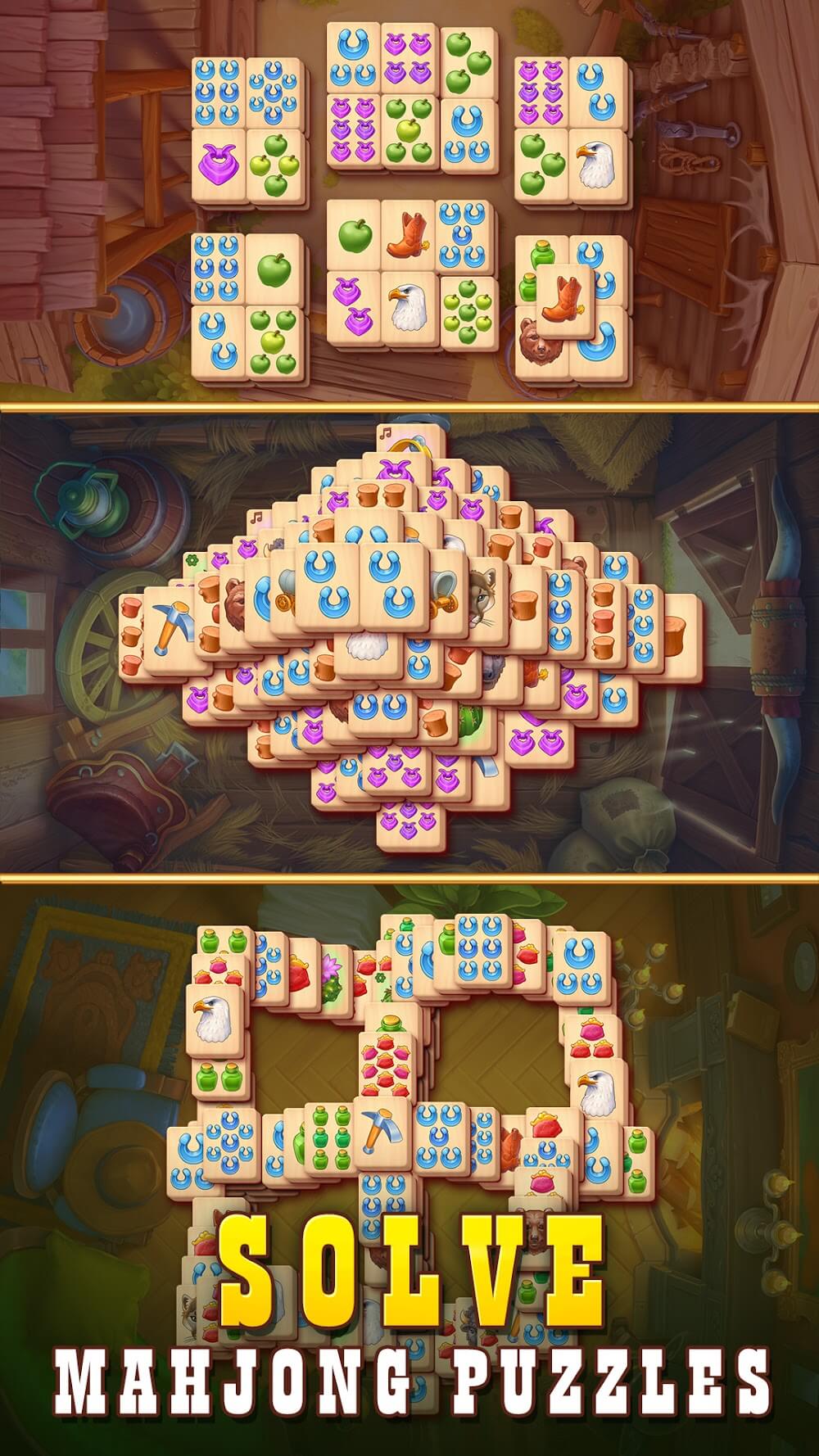 Sheriff of Mahjong: Tile Match screenshot 4