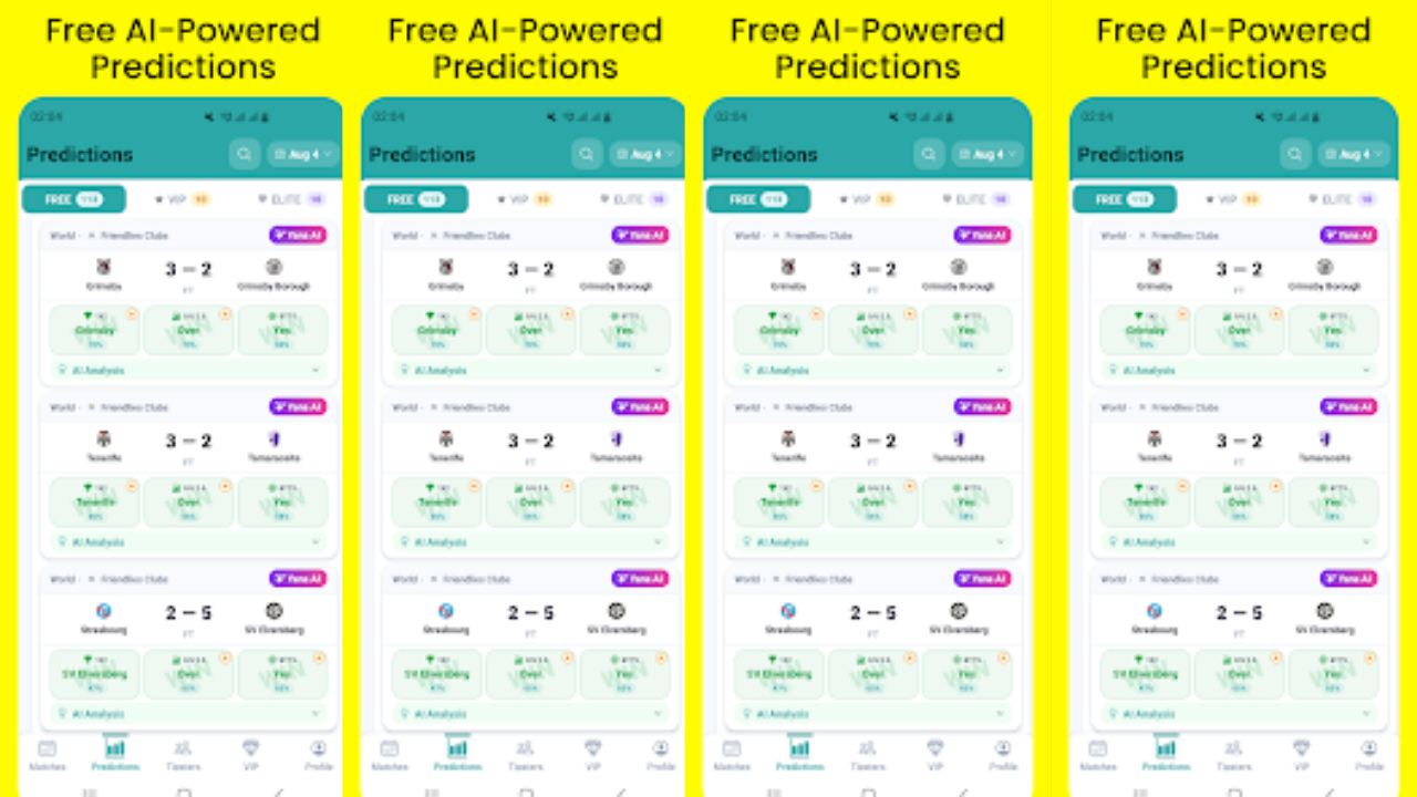 YanaTips: Football Predictions screenshot 1