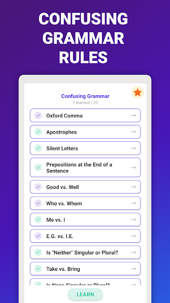 Confusing Words + Grammar screenshot 3