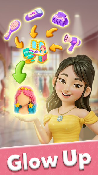 Glow Tales: Merge & Makeover screenshot 5