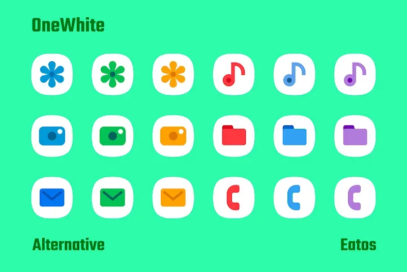 OneWhite - Icon Pack screenshot 5