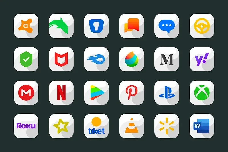 Maahes White - Icon Pack screenshot 4