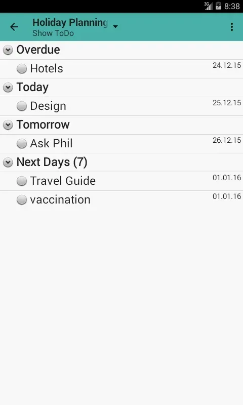 Outliner screenshot 4