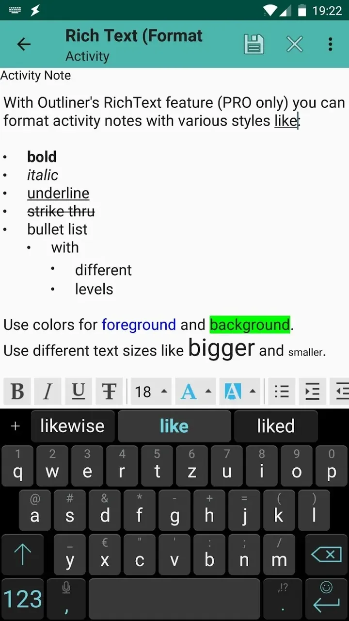 Outliner screenshot 6