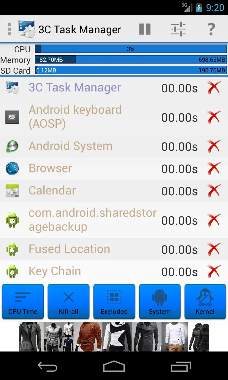 3C Task Manager screenshot 3
