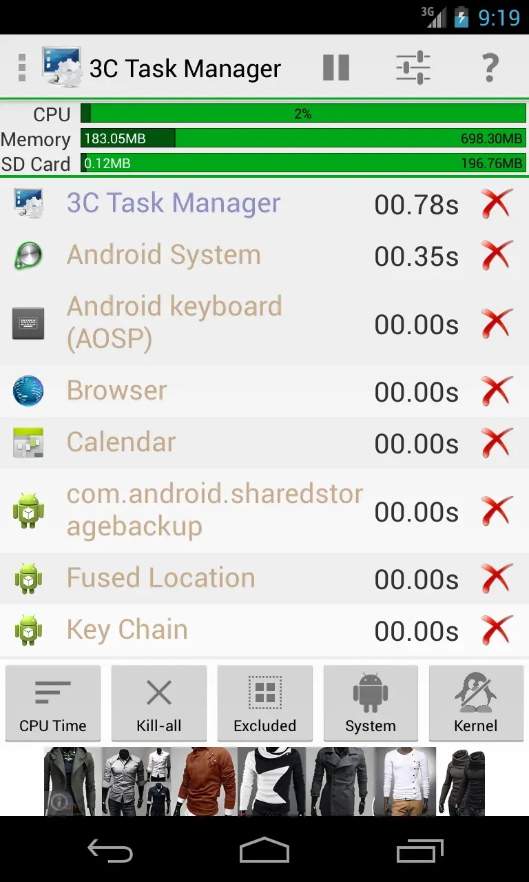 3C Task Manager screenshot 4