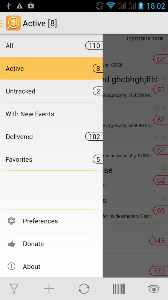 TrackChecker Mobile screenshot 4