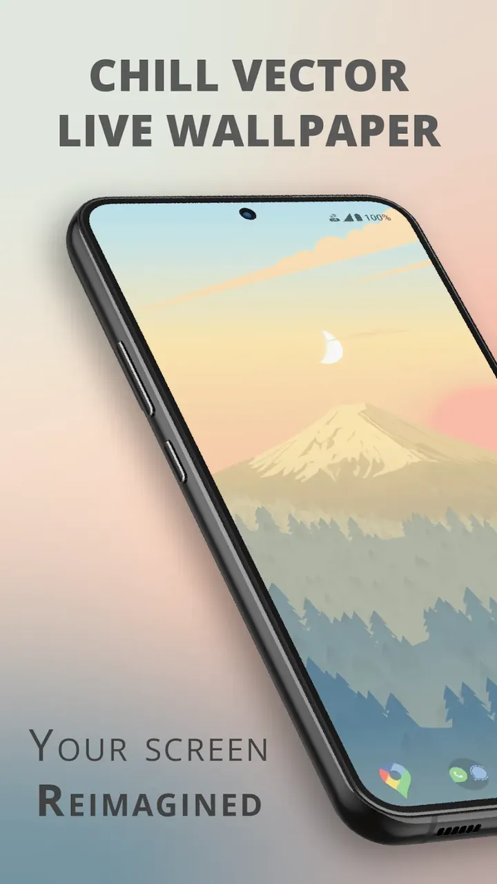 Chill Vector Live Wallpaper screenshot 2