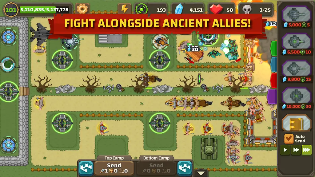 Ancient Allies Tower Defense screenshot 4