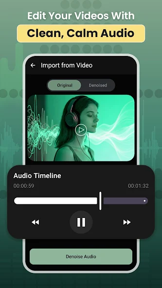 AI Noise Reducer Audio Video screenshot 2