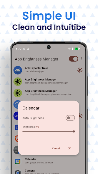 App Brightness Manager screenshot 3