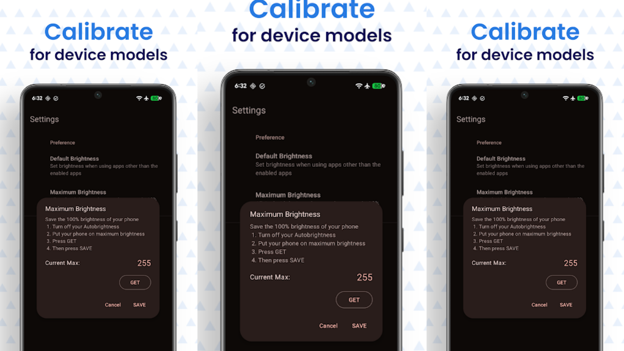 App Brightness Manager screenshot 1