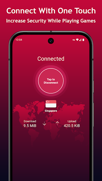 GamingTun VPN: Optimize Ping screenshot 3