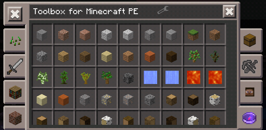 Toolbox for Minecraft: PE screenshot 1