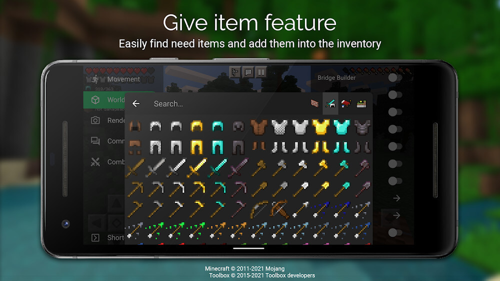Toolbox for Minecraft: PE screenshot 3