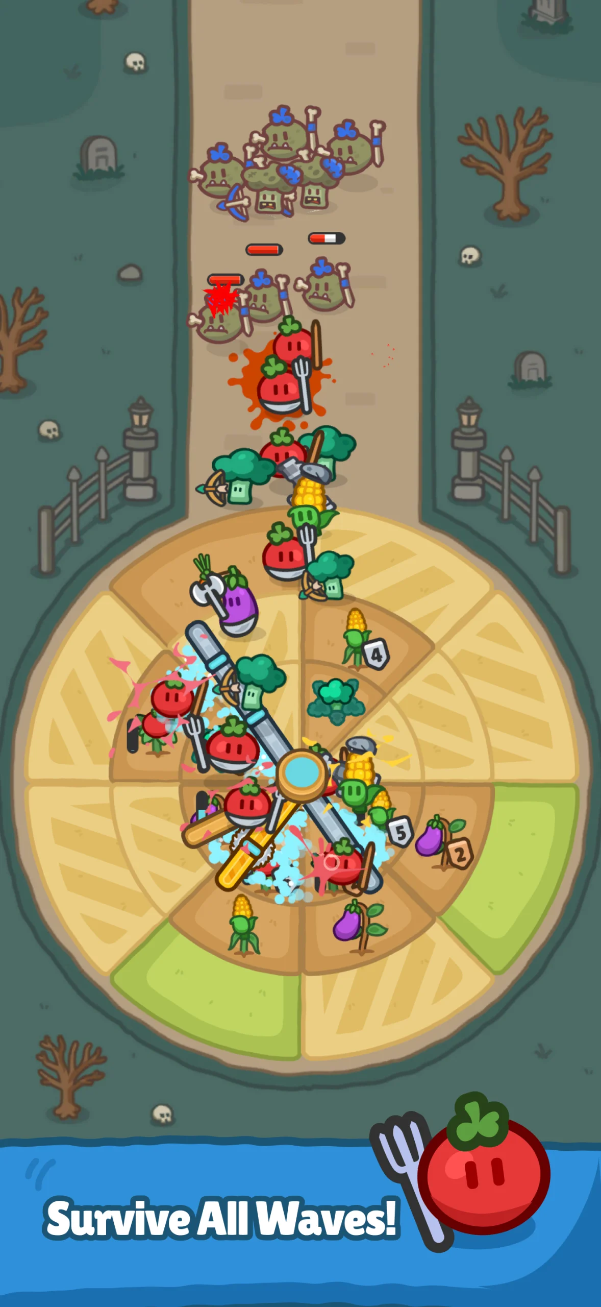 Harvest King: Farm TD Strategy screenshot 2
