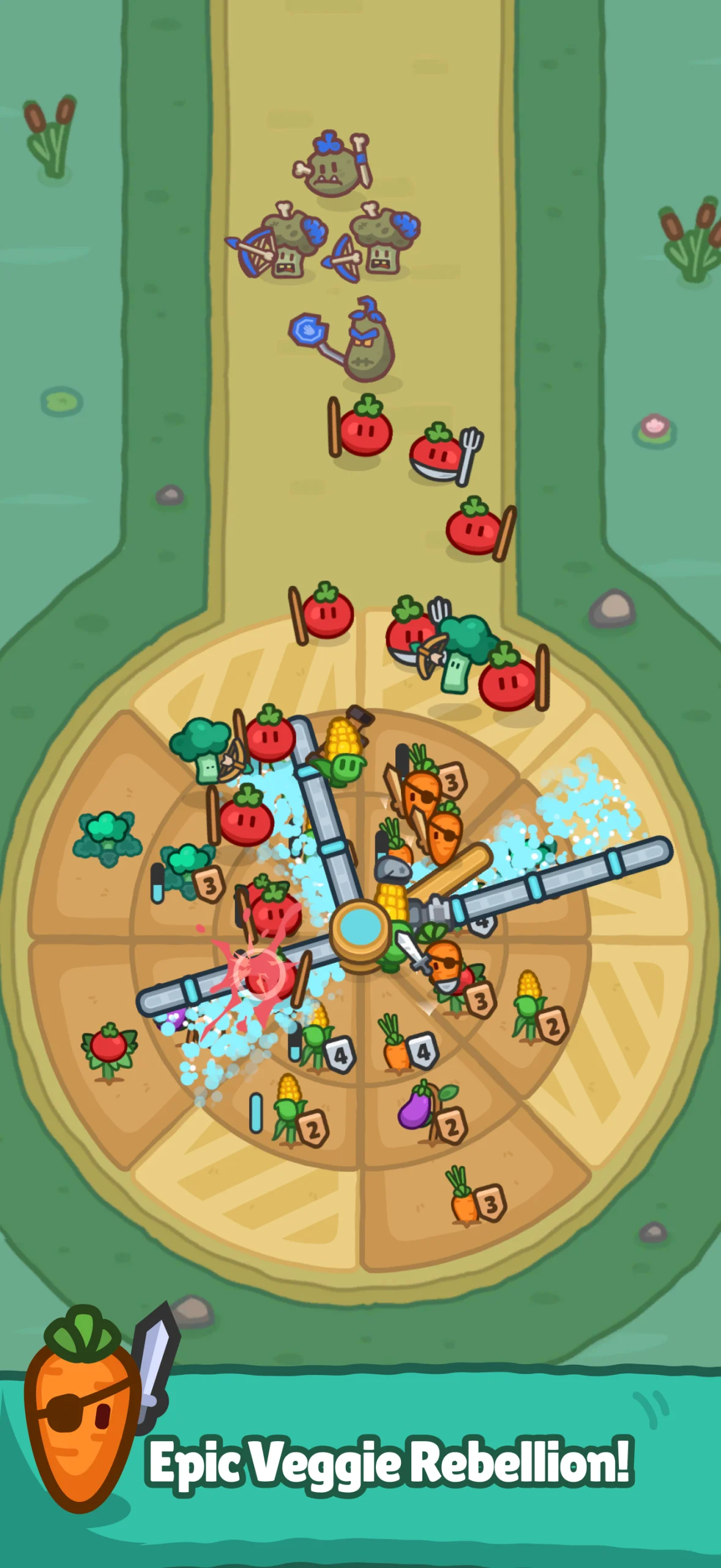 Harvest King: Farm TD Strategy screenshot 4