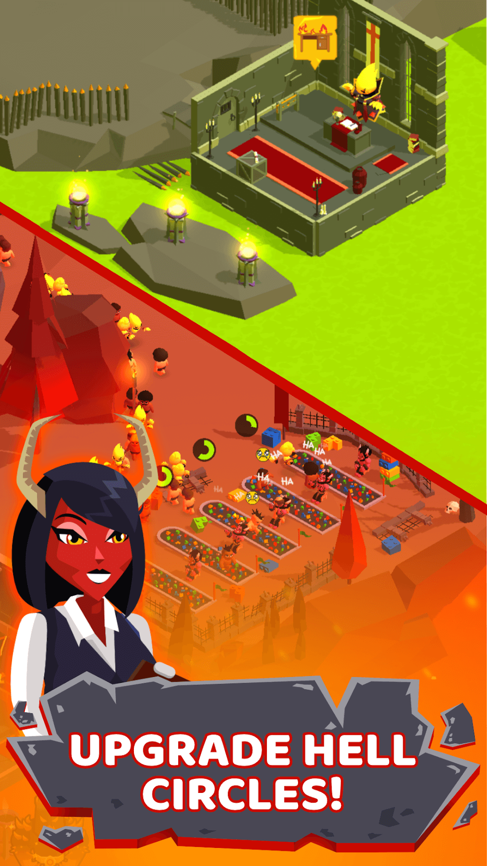 Hell: Idle Evil Tycoon screenshot 3