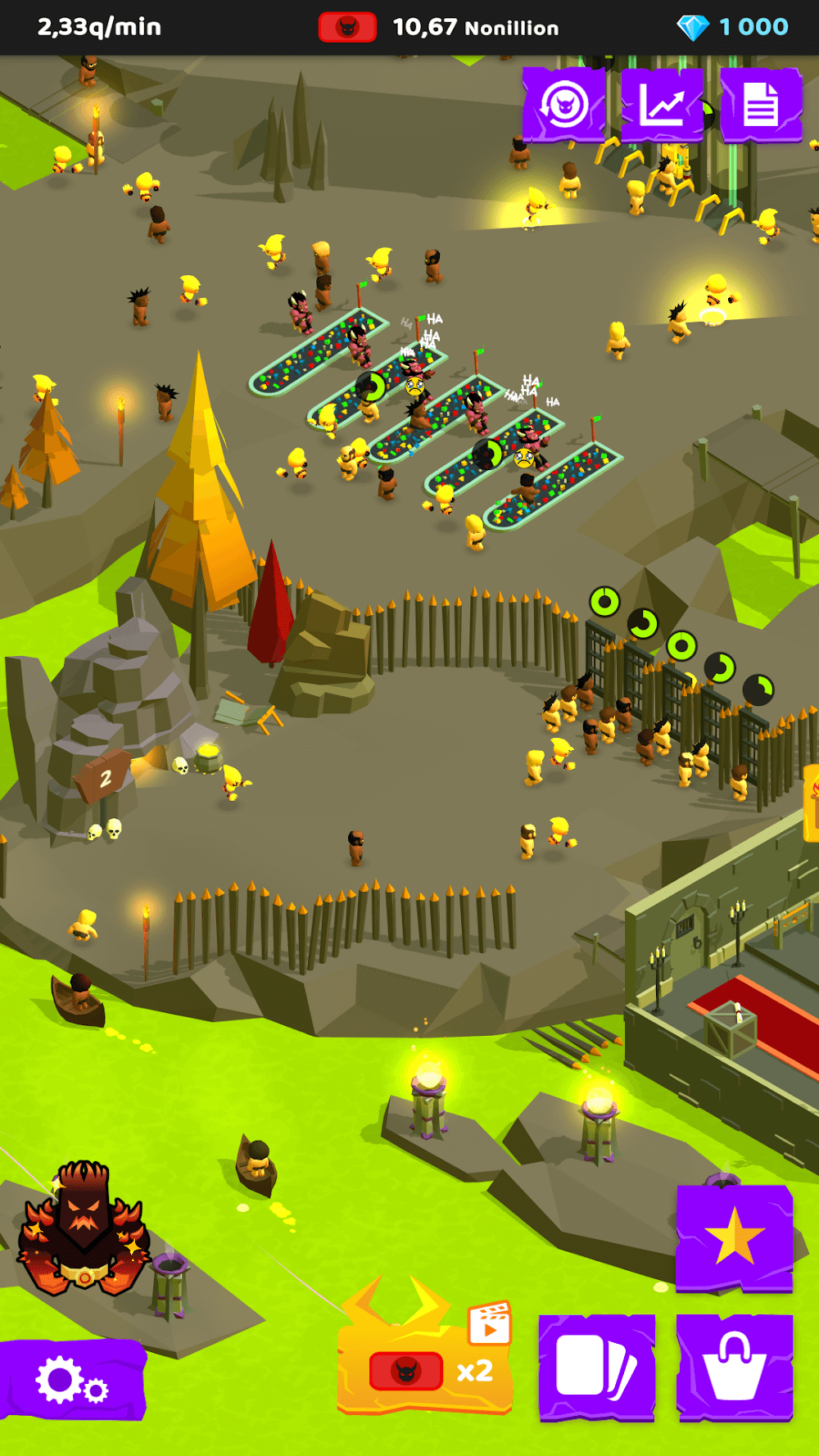 Hell: Idle Evil Tycoon screenshot 4