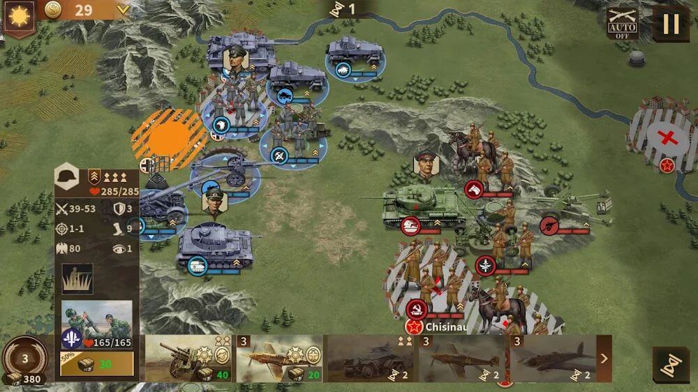 Glory of Generals 3 - WW2 SLG screenshot 2