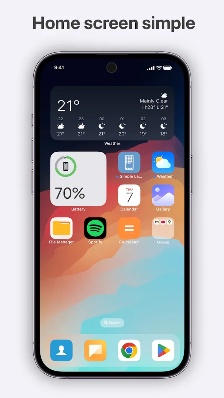 Simple Launcher - Home Screen preview image 4