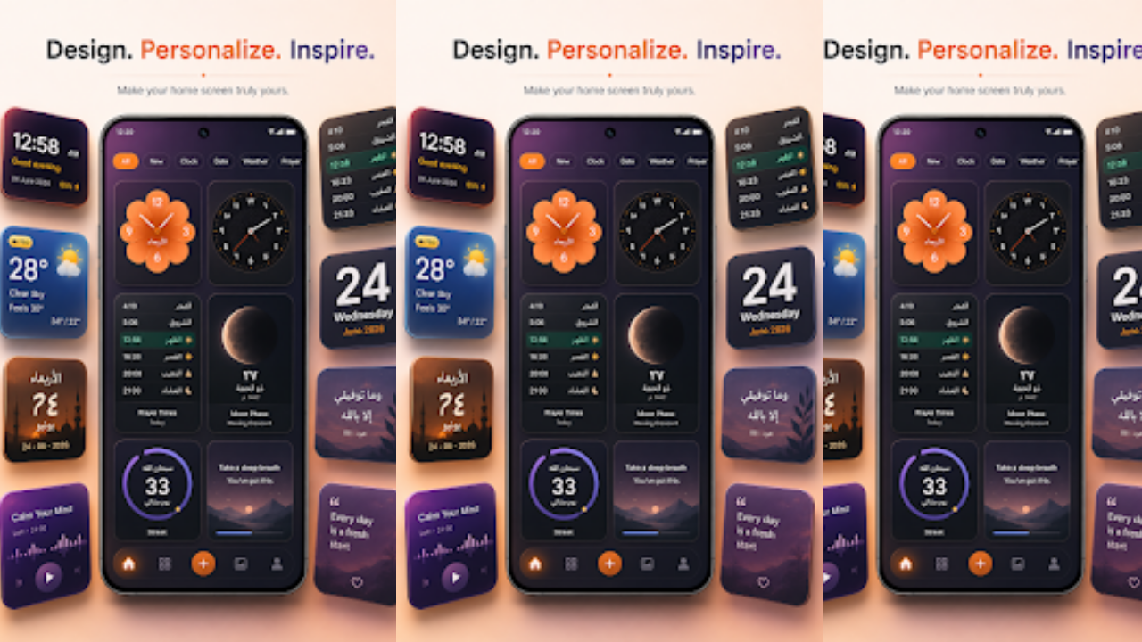 Wadiget - Widgets & Themes screenshot 1