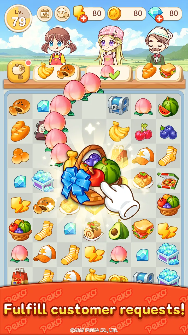 Merge Peko: Sweets World screenshot 5