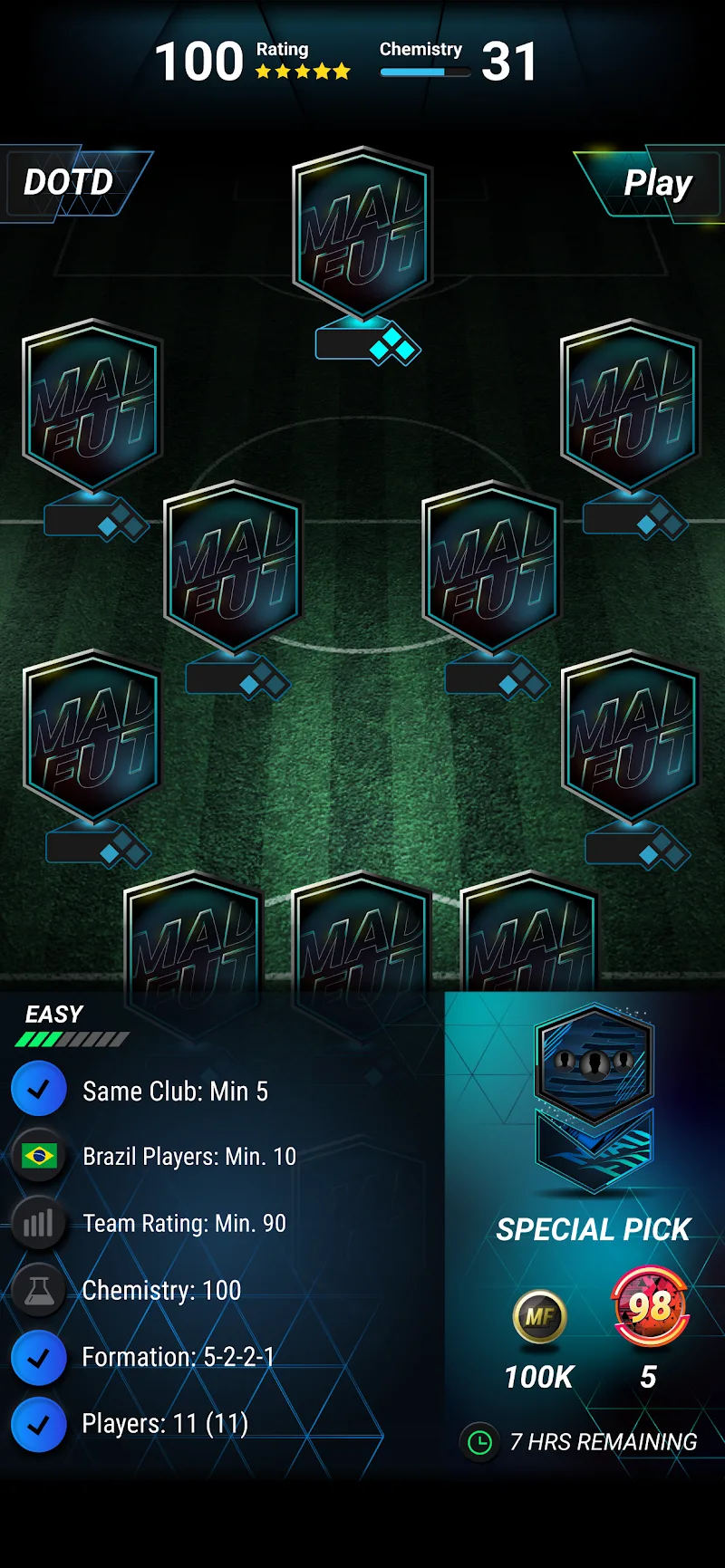MADFUT 26 screenshot 2