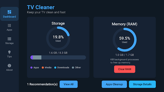 TV Cleaner screenshot 1
