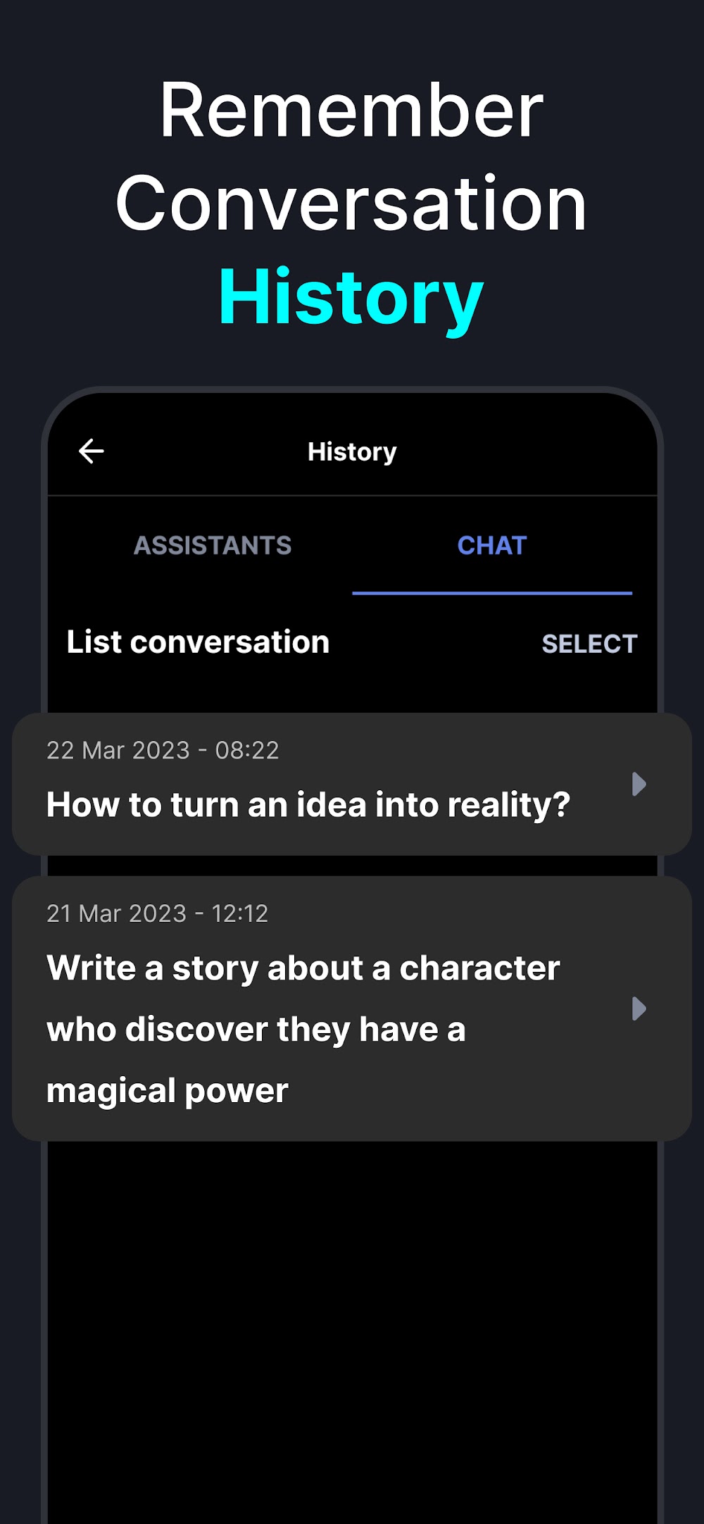 AI Chat Open Assistant Chatbot screenshot 7