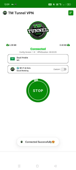 TM Tunnel VPN - Fast & Secure screenshot 3