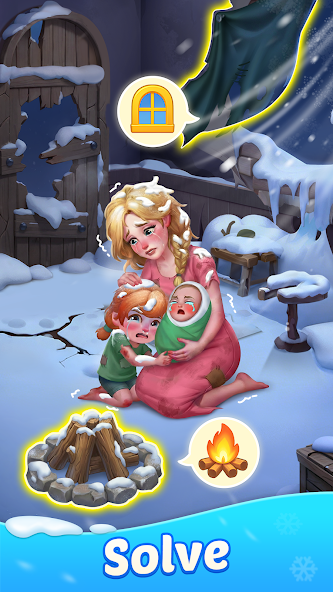 Frost Valley™: Merge & Story screenshot 5