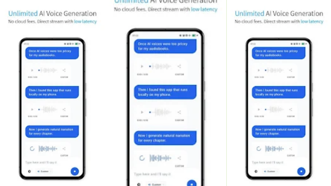 ToBe SAID Pro: AI Voice Engine screenshot 1