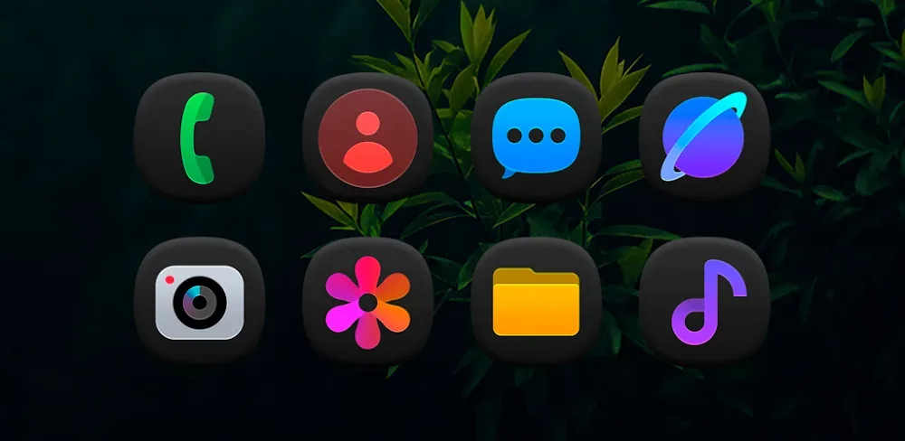 OneDark 3D - Icon Pack screenshot 1