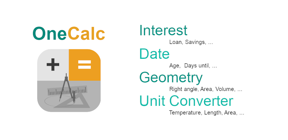 OneCalc+ screenshot 1