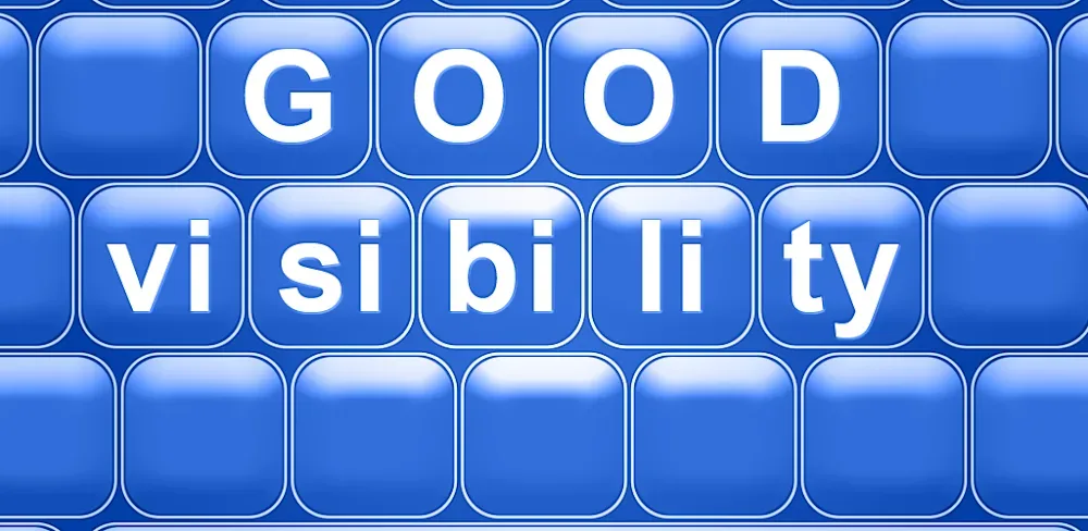 1C Big Keyboard screenshot 1