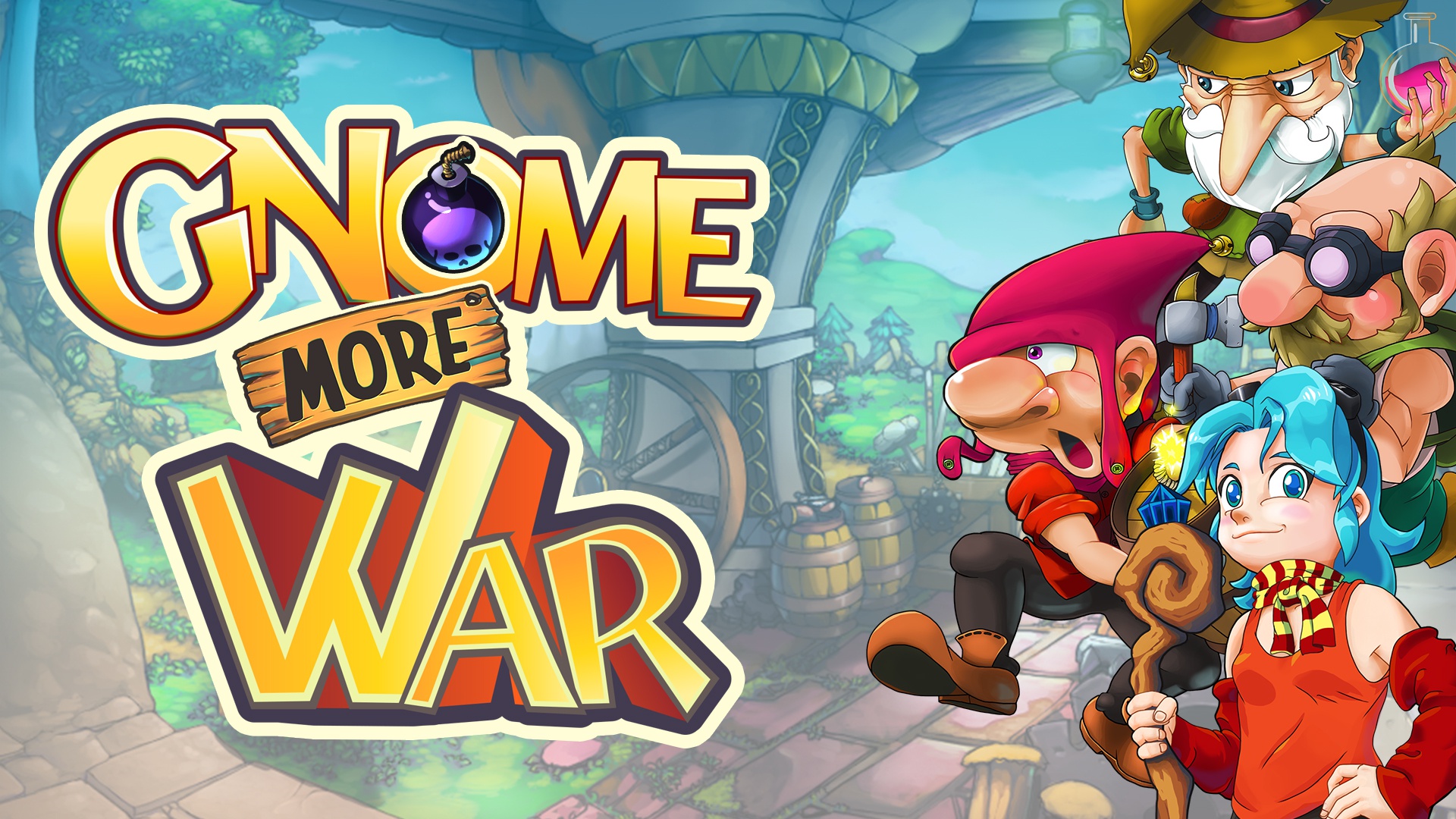 Gnome More War Defense Shooter gameplay preview 1