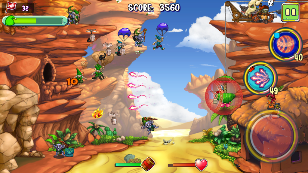 Gnome More War Defense Shooter gameplay preview 7