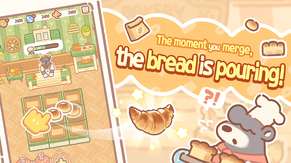 Bear Bakery - Merge Tycoon screenshot 2