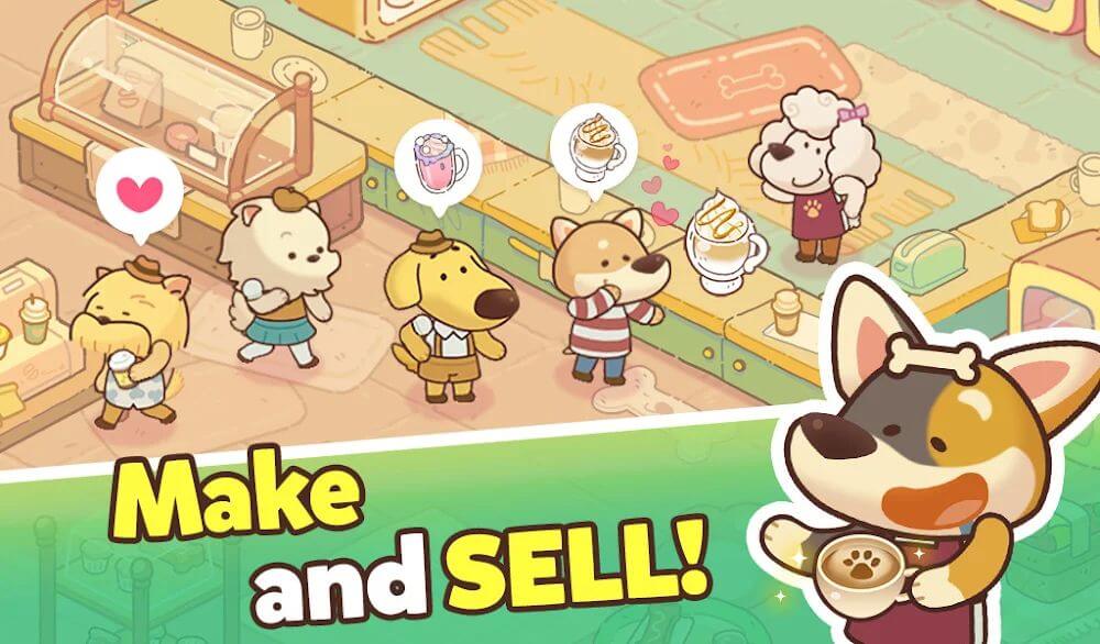 Dog Cafe Tycoon screenshot 2