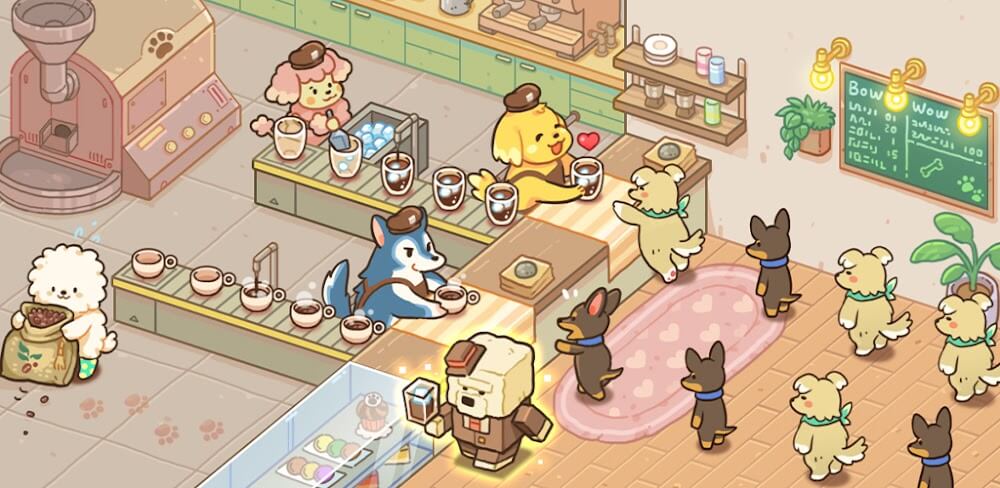 Dog Cafe Tycoon screenshot 1
